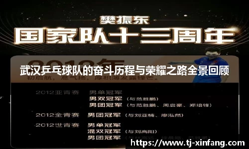 武汉乒乓球队的奋斗历程与荣耀之路全景回顾