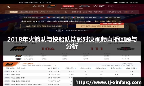 2018年火箭队与快船队精彩对决视频直播回顾与分析